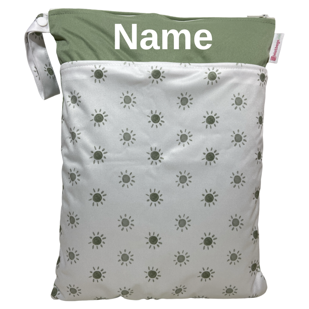 Sonne / grün - 30x40cm