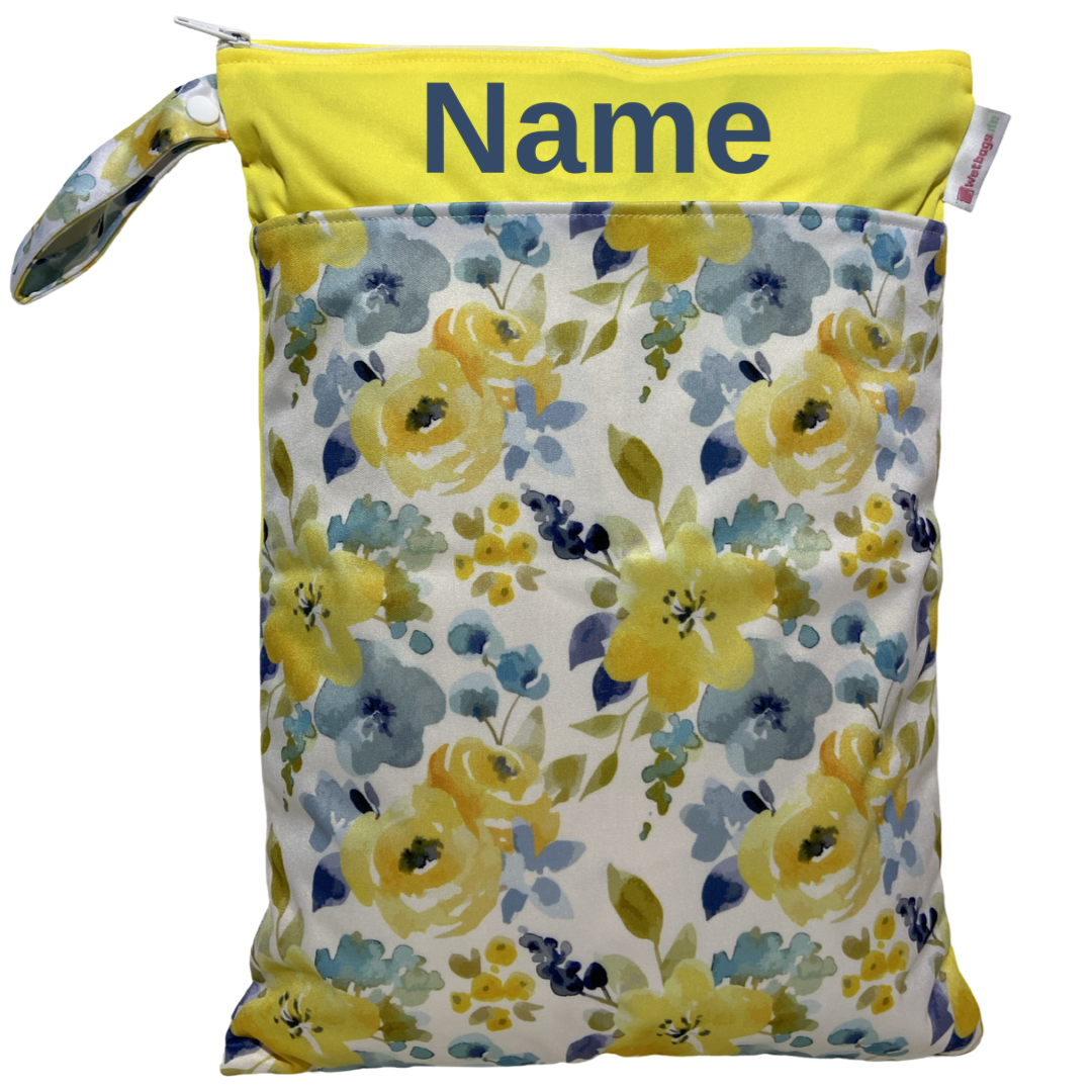 Blumen / gelb - 30x40cm