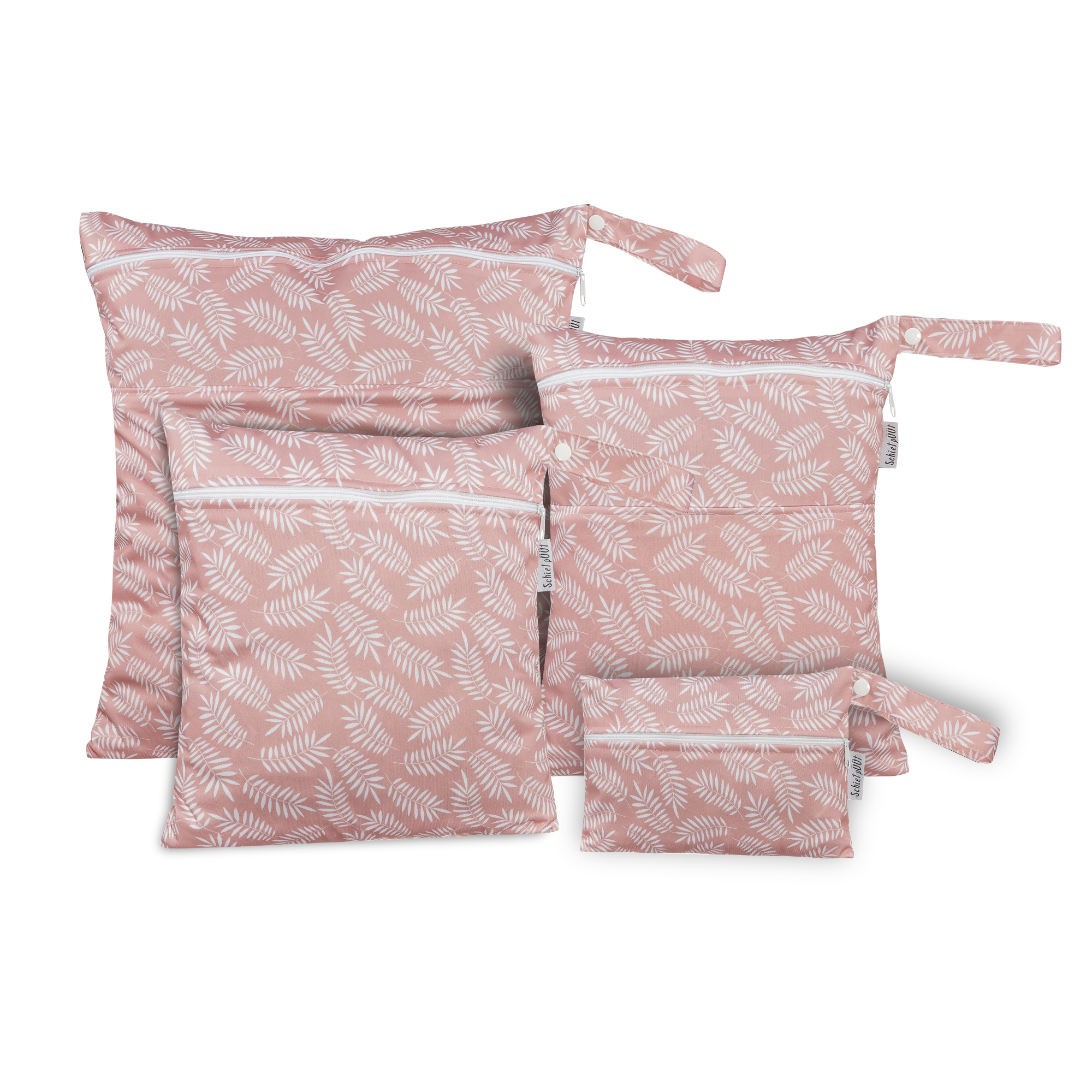 Farn / rosa - 4er Set