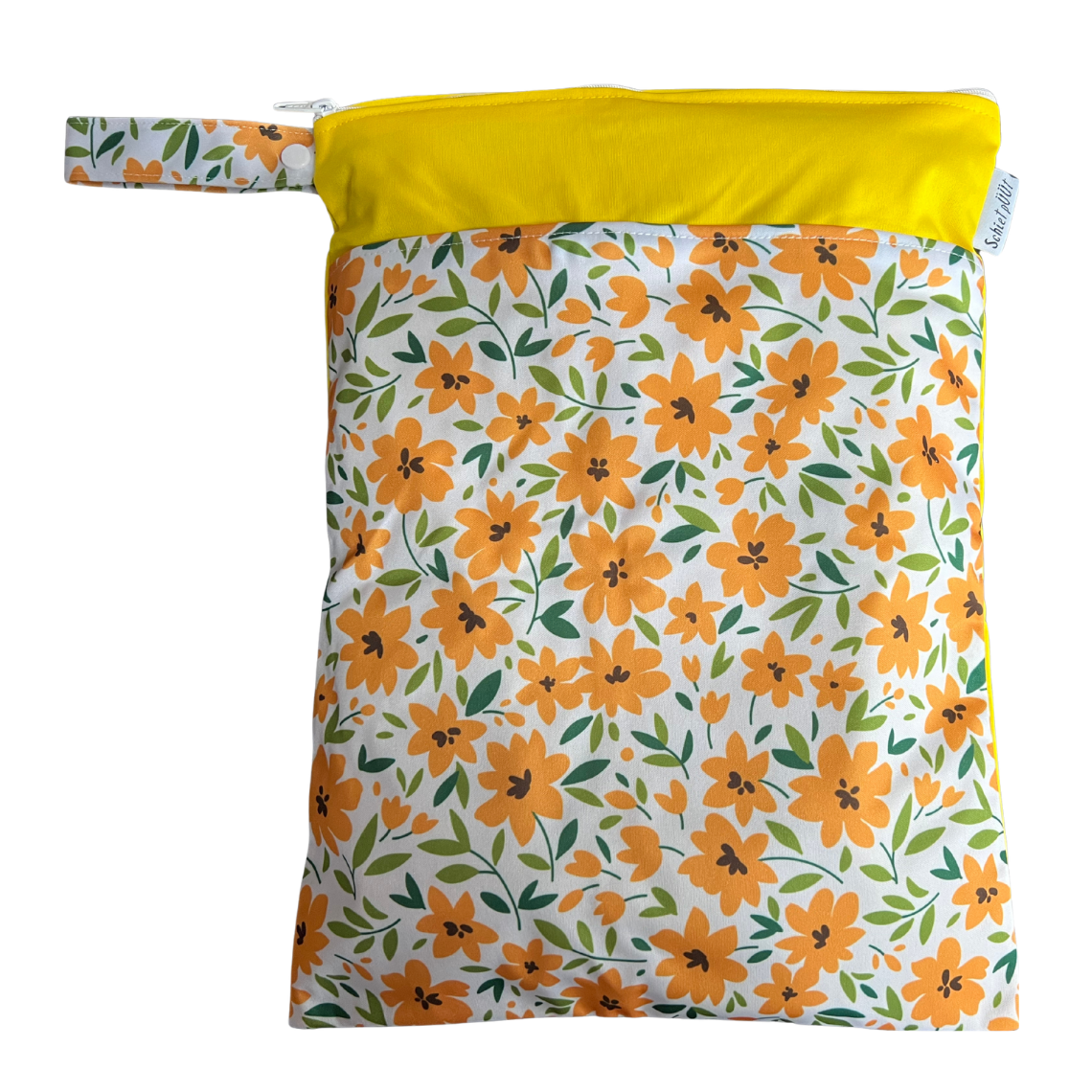 Floral / gelb - 2er Set 30x40cm