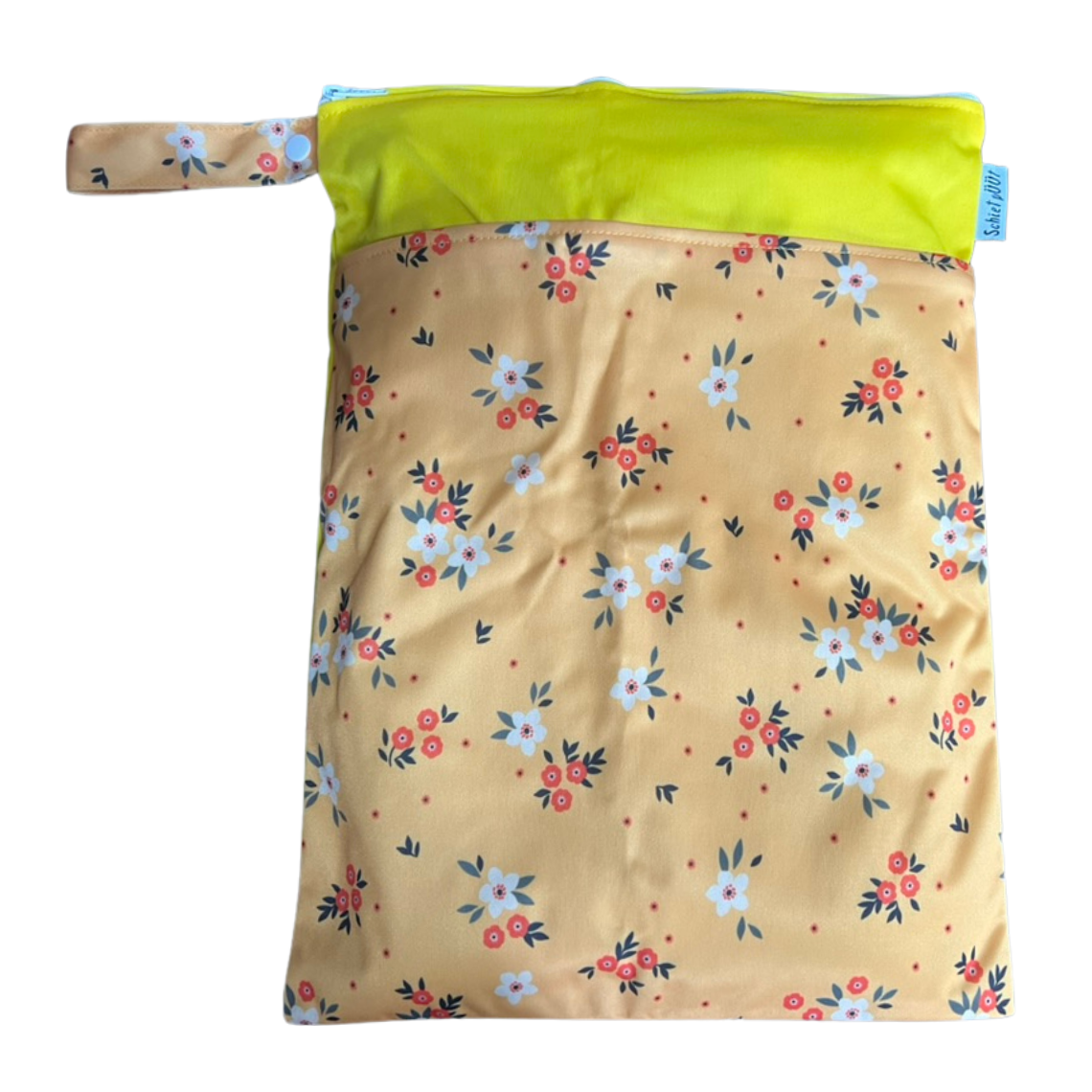 Floral / gelb - 2er Set 30x40cm