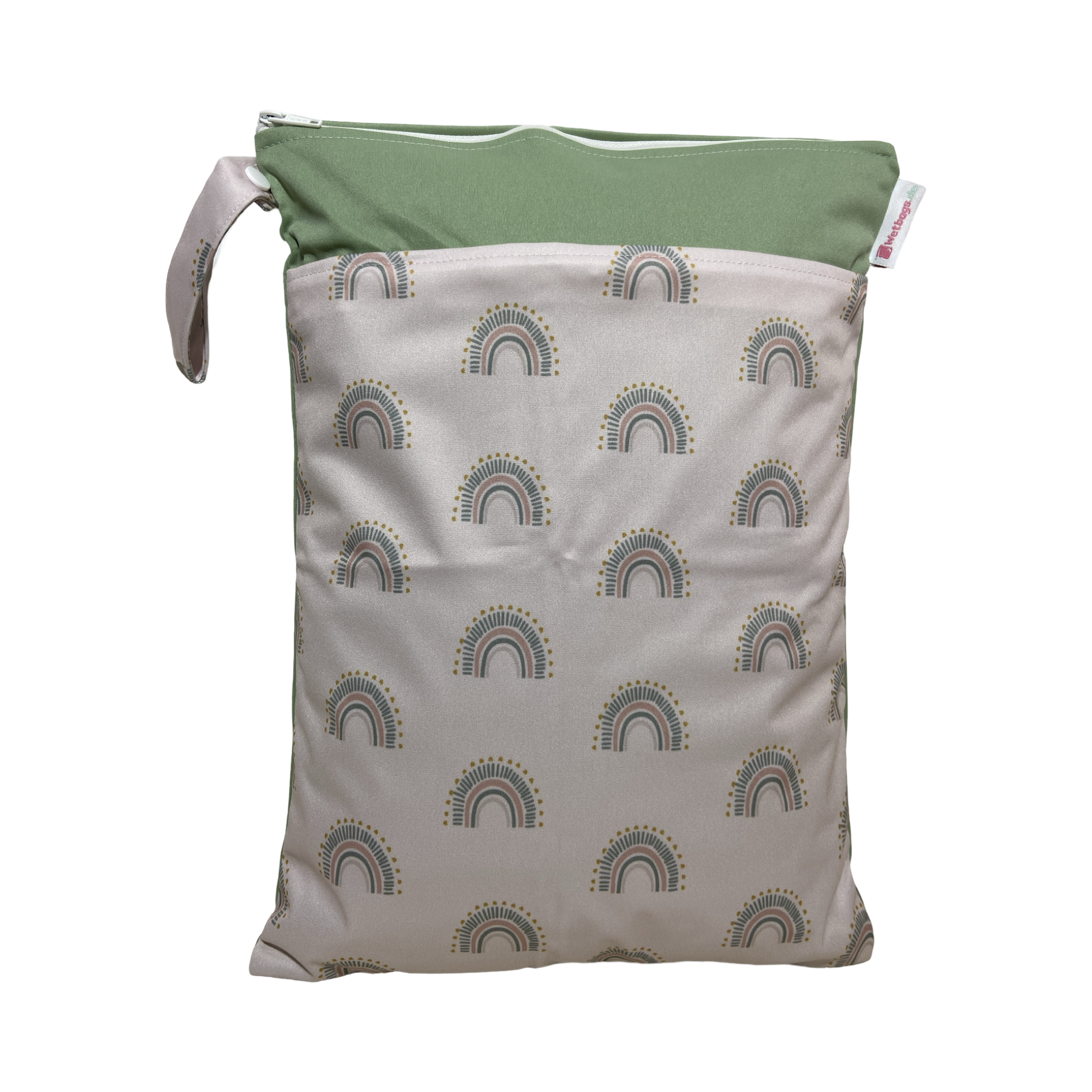 Regenbogen  / hellgrün - 30x40cm