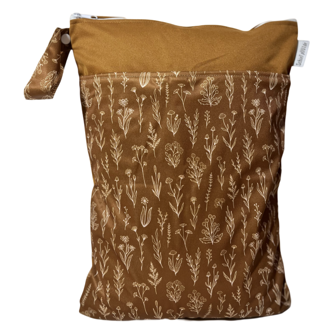 Blätter / braun - 2er Set 30x40cm